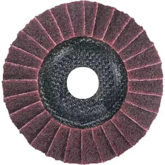 Abraboro lamellás korong, polírozó, barna 125x22 mm coarse